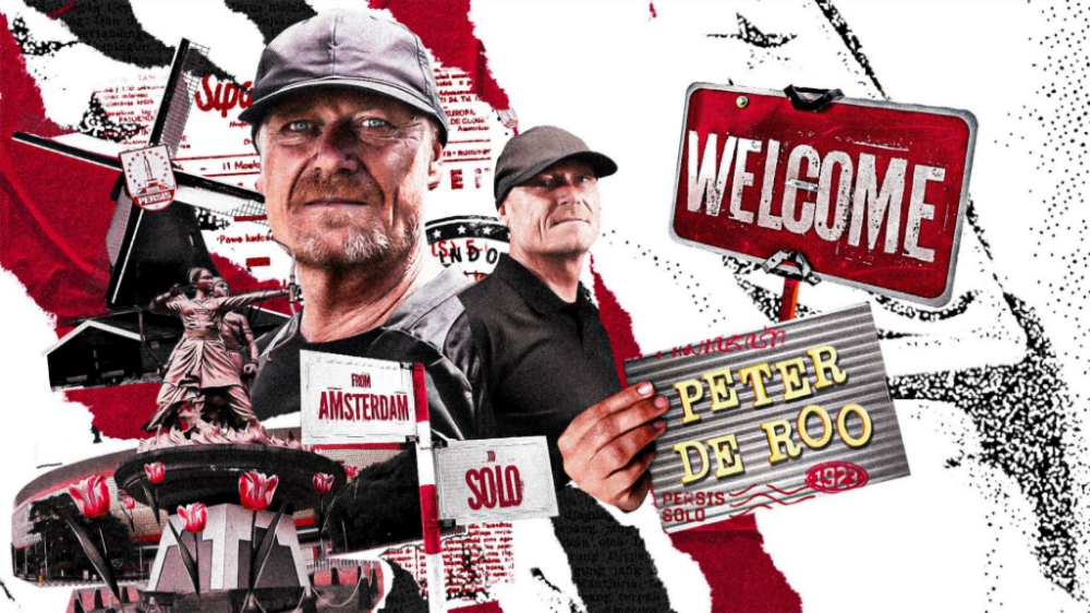 Peter de Roo Resmi Latih Persis Solo, Janji Mainkan Sepak Bola Atraktif Peter de Roo Resmi Latih Persis Solo. (Foto/Istimewa)