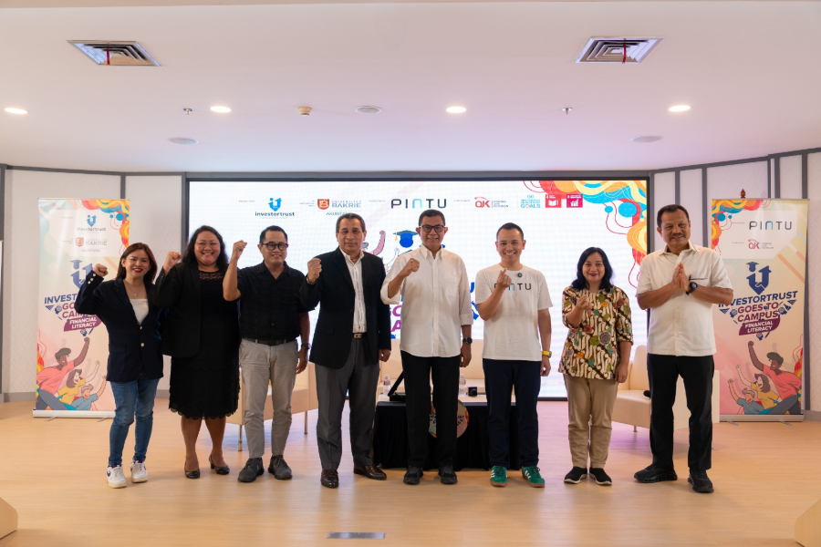 Pintu dan OJK Gelar Edukasi Kripto di Universitas Bakrie, Ini Pesan untuk Mahasiswa Pintu Goes to Campus sambangi Universitas Bakrie. (Foto/Doc. Pintu)
