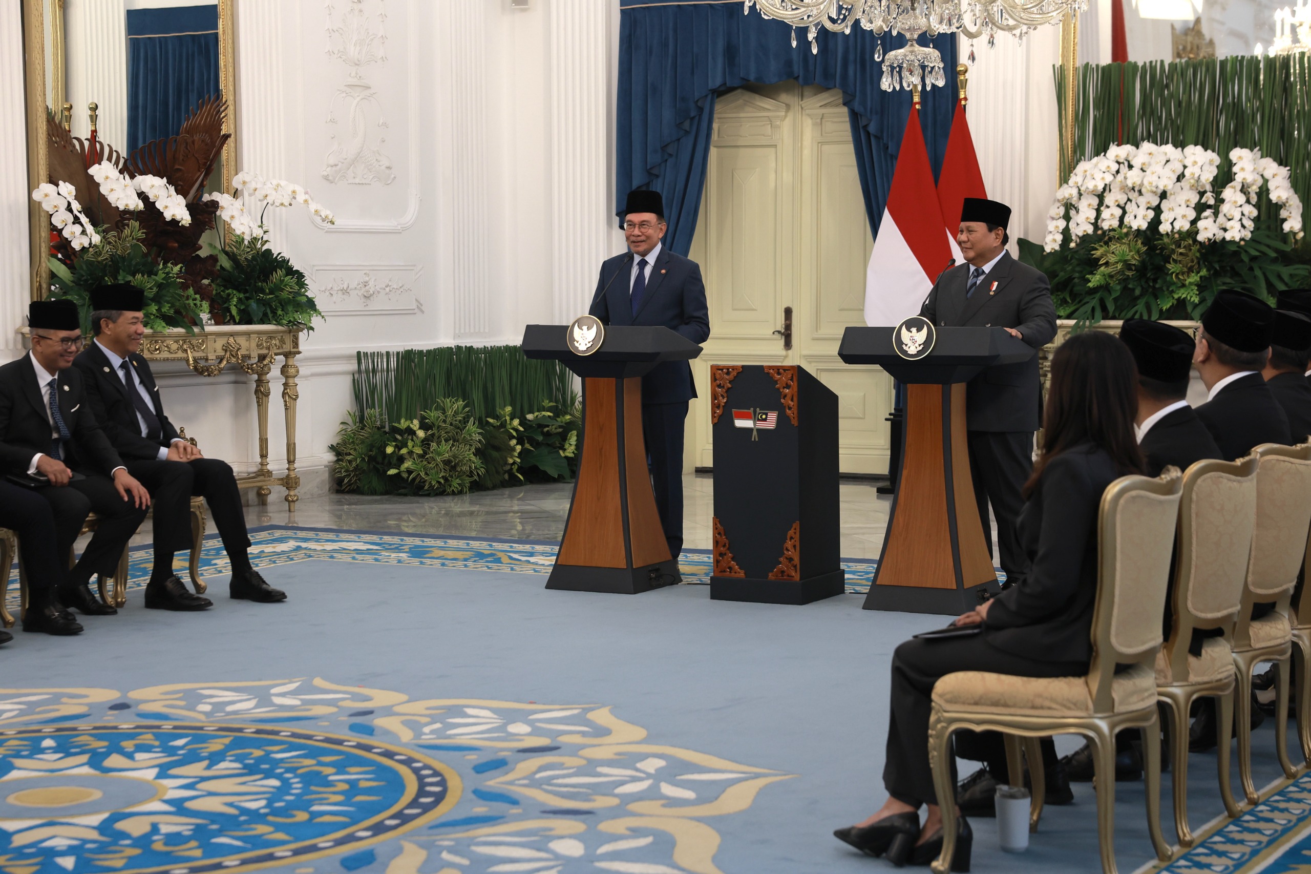 Prabowo dan PM Malaysia Segera Tetapkan Solusi Bersama untuk Ambalat. (Foto/Tim Media Prabowo)