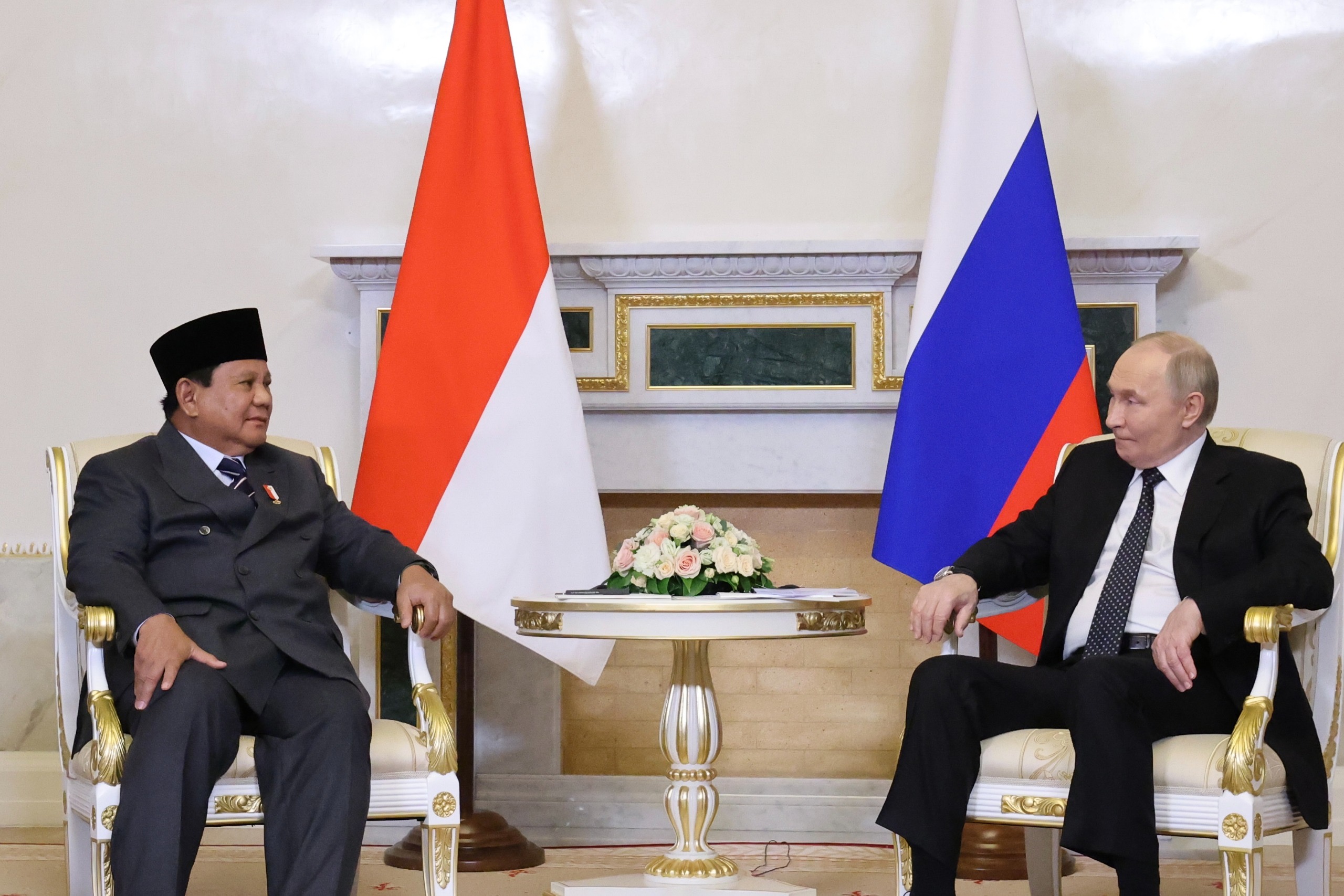 Prabowo dan Putin Bertemu. (Foto/Tim Prabowo).
