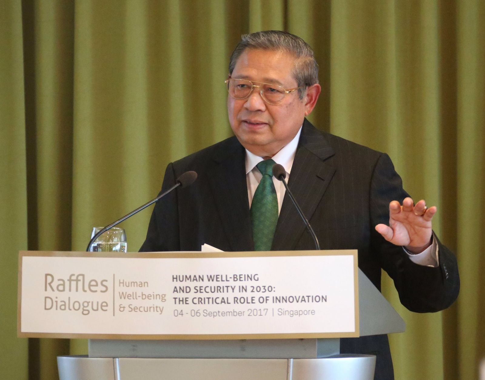 Presiden ke-6 RI Susilo Bambang Yudhoyono (SBY). (Foto/X SBY)
