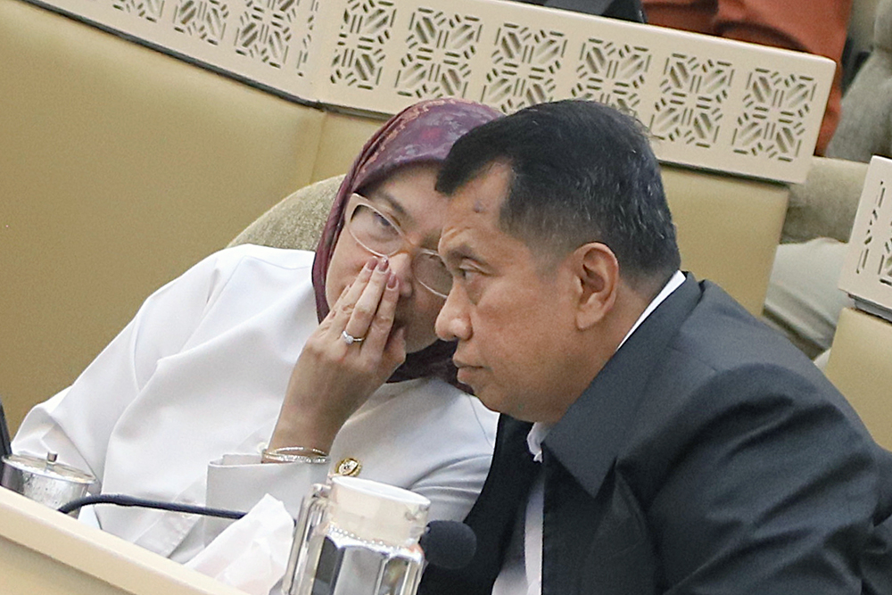 Raker dan RDP Komosi II bersama MenPAN-RB dan membahas tentang persiapan pengangkatan CPNS dan CPPPK BKN. (BeritaNasional/Elvis Sendouw)