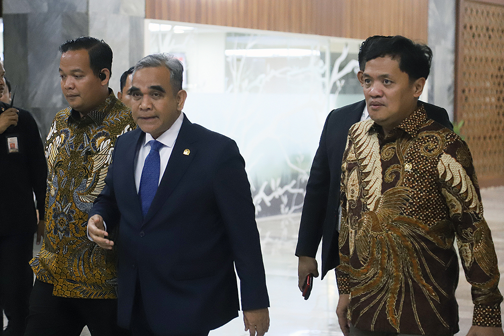 Rapat Pimpinan MPR sejumlah agenda penting pada Bulan Agustus 2025. (BeritaNasional/Elvis Sendouw)