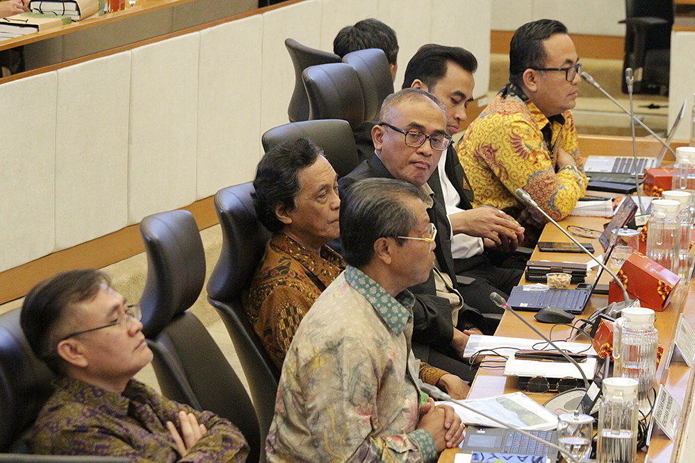 Rapat Dengar Pendapat Umum Komisi IV dengan Asosiasi/Lembaga Kehutanan. (BeritaNasional/Elvis Sendouw)