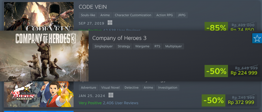 Rekomendasi Game Steam Diskon Juni 2025, Banyak yang Turun Harga! Ilustrasi game diskon di Steam. (Foto/doc. Steam)
