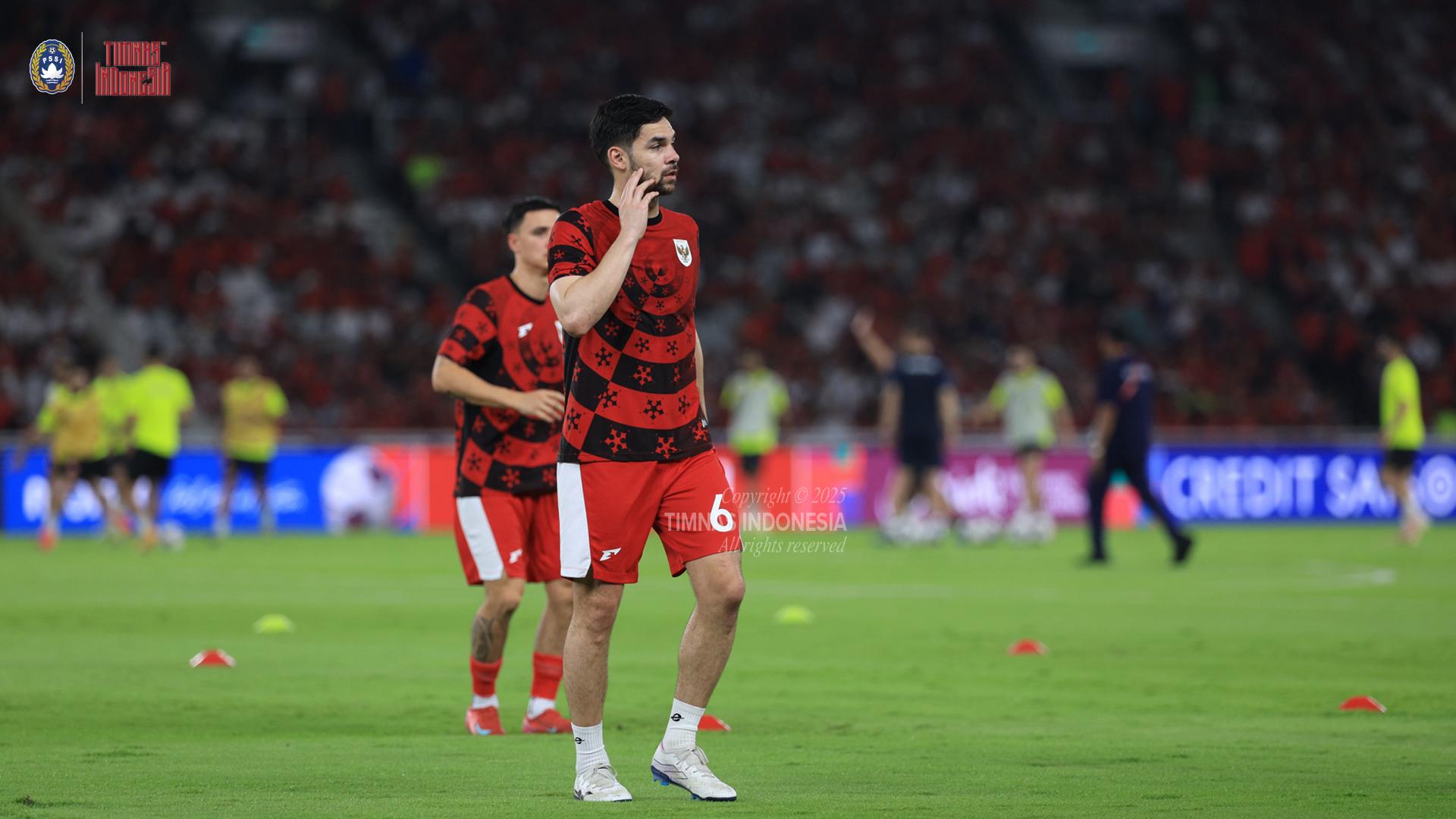 Pemain Timnas Indonesia Sandy Walsh. (Foto/Timnas Indonesia)