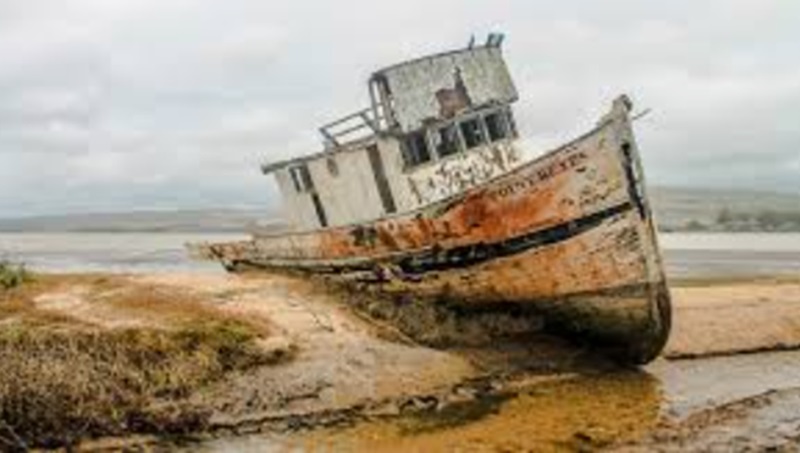 Kapal terdampar (Foto/Pixabay)