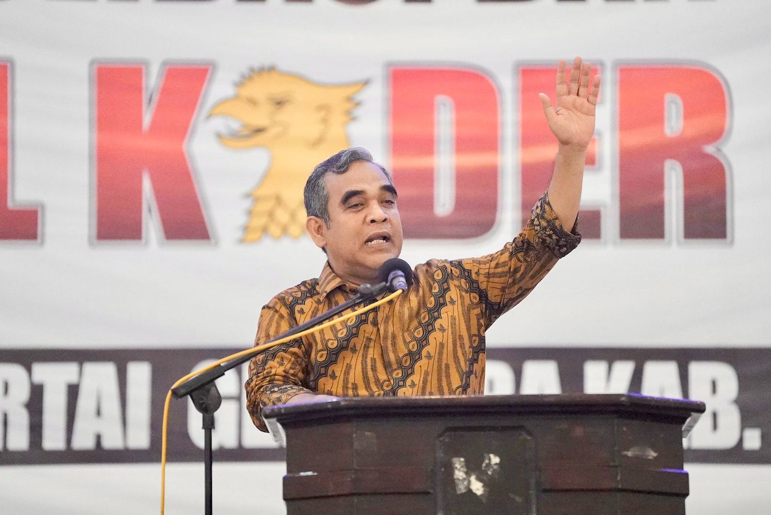 Sekjen Partai Gerindra Ahmad Muzani. (Foto/istimewa)