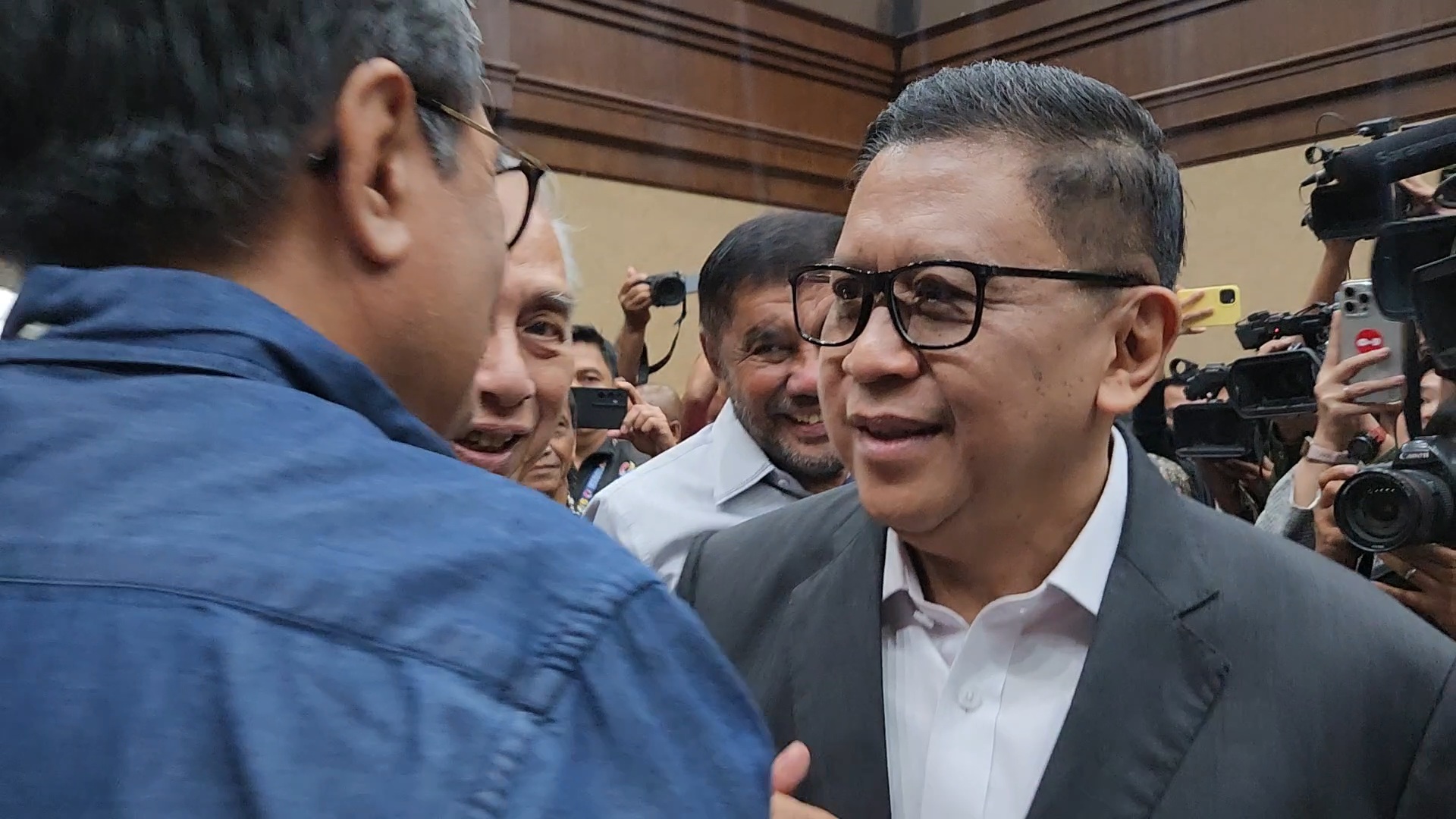 Sekjen PDIP Hasto Kristiyanto. (BeritaNasional/Panji)