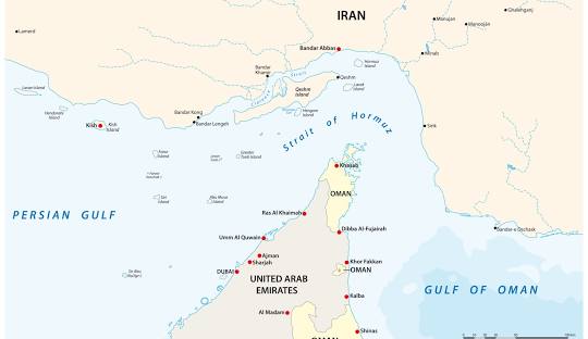 Iran Pertimbangkan Tutup Selat Hormuz. (Foto/Google istimewa)
