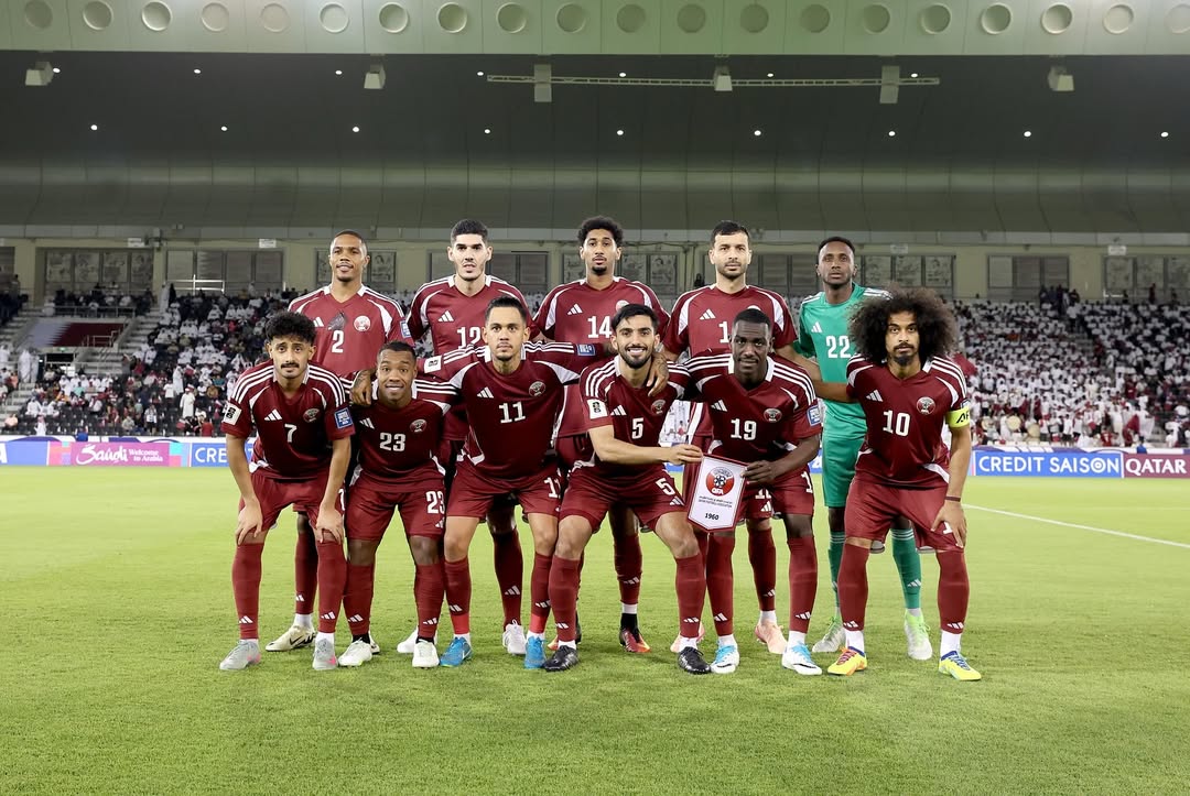Skuad Timnas Qatar. (Foto/Instagram QFA)