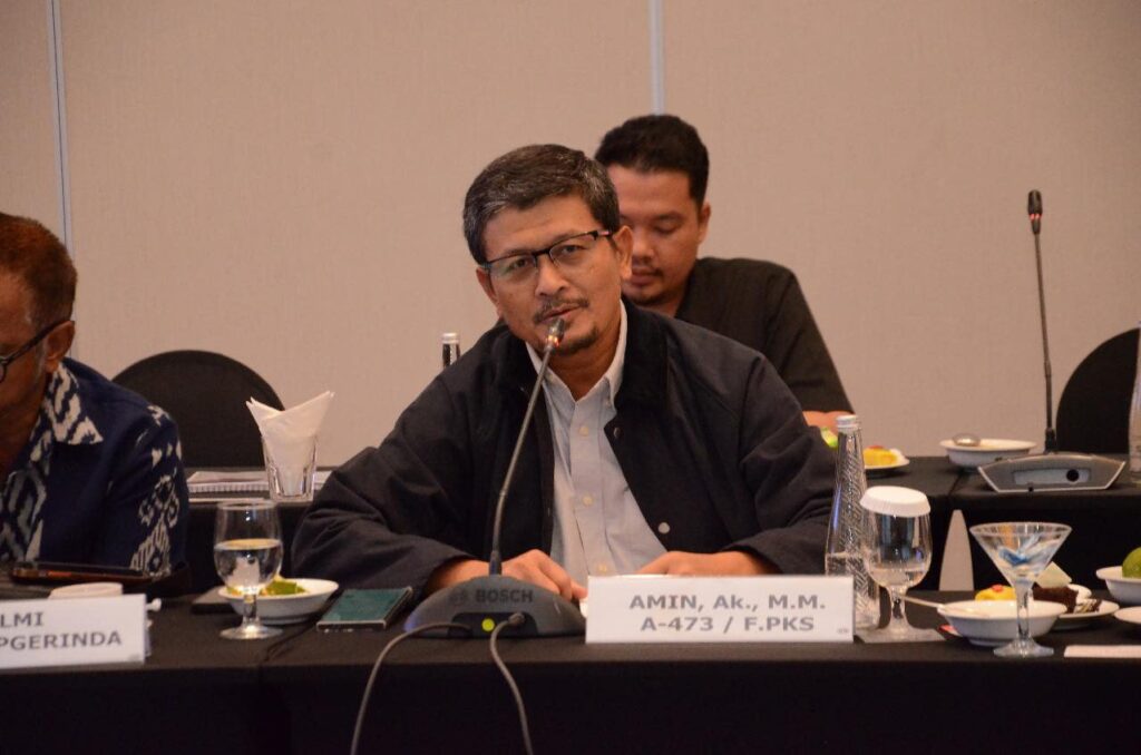 Anggota Badan Akuntabilitas Keuangan Negara (BAKN) DPR RI dari Fraksi PKS Amin Ak (BeritaNasional/istimewa)