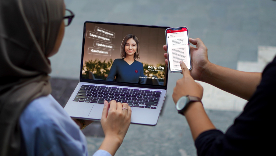 Ilustrasi aplikasi MyTelkomsel. (Foto/doc. Tsel)
