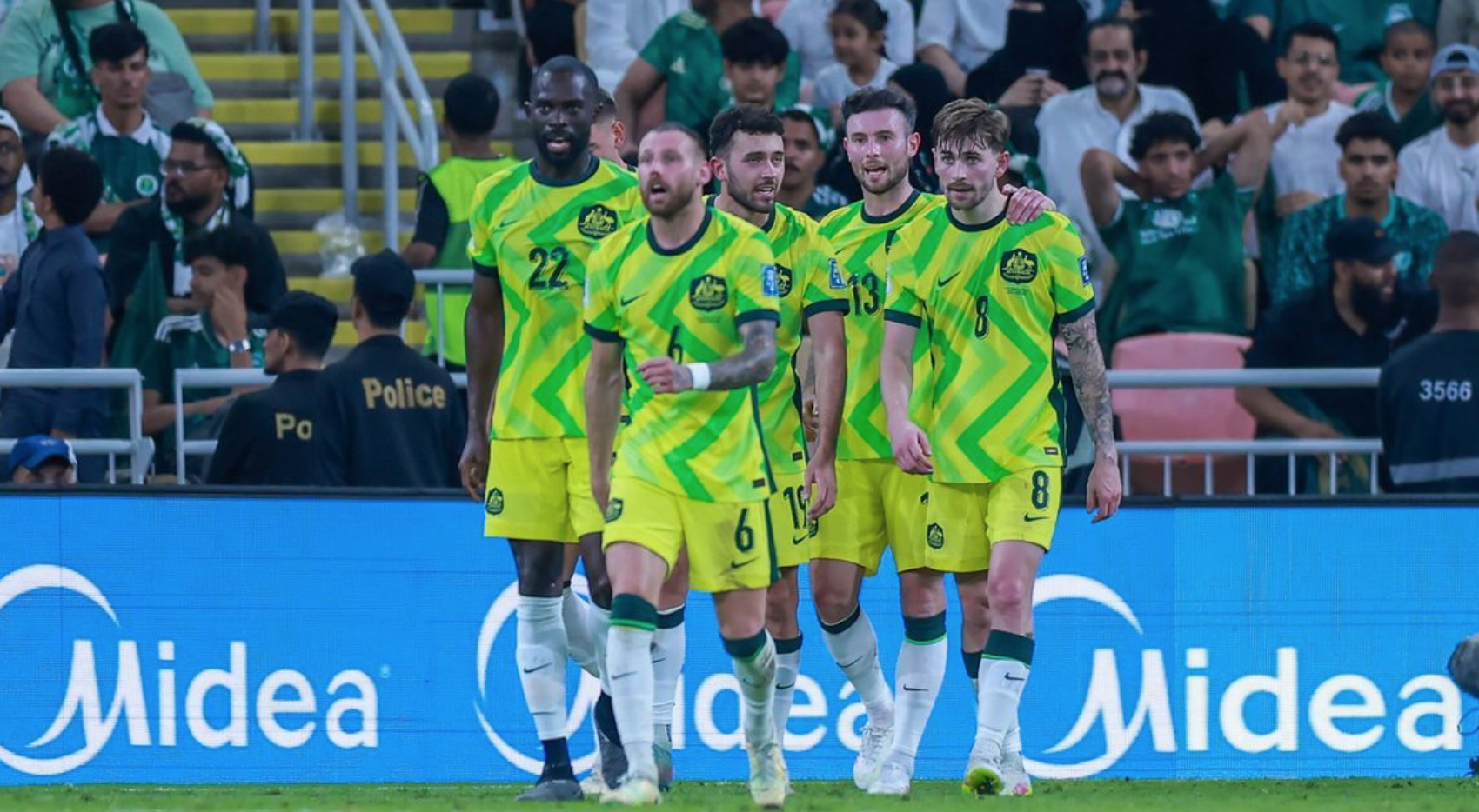 Timnas Australia di Kualifikasi Piala Dunia 2026. (Foto/AFC)