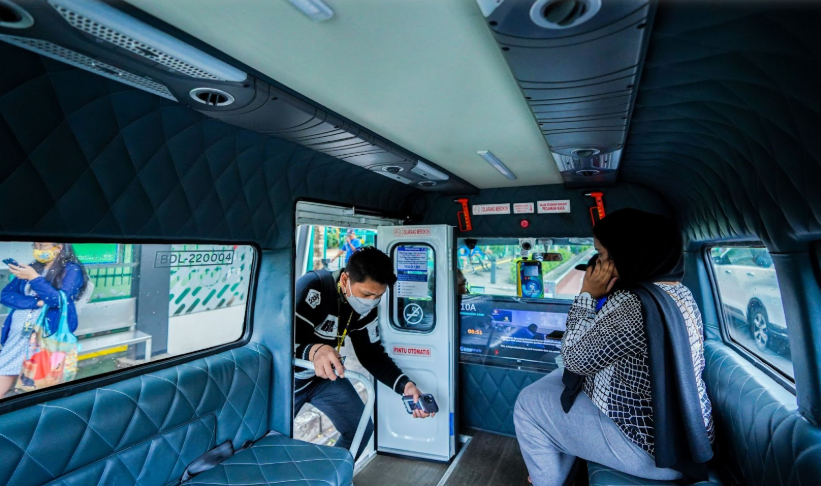 Ilustrasi armada Mikrotrans. (Foto/doc. Jakarta Smart City)