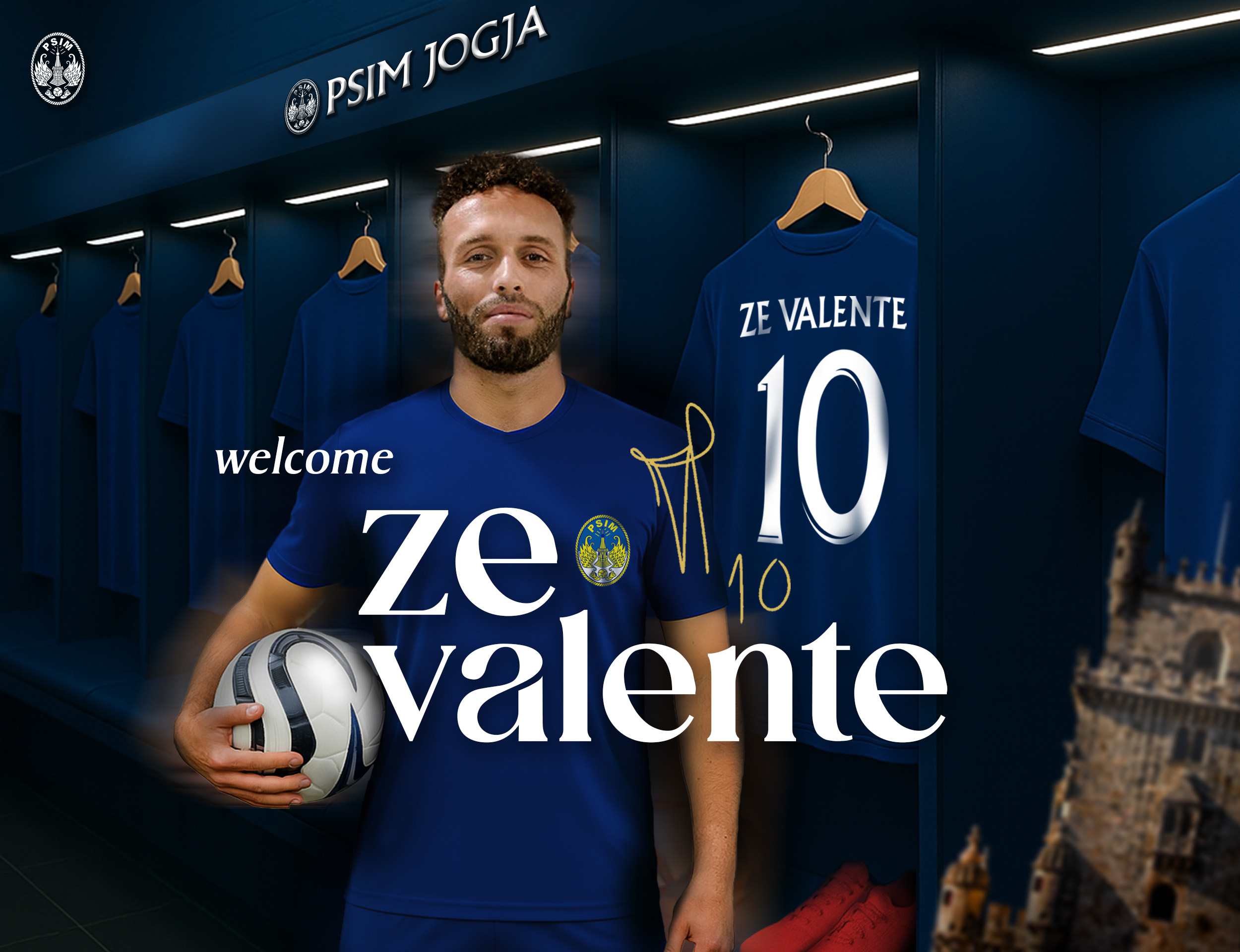 PSIM Tambah Amunisi! Ze Valente Siap Komandoi Lini Tengah Ze Valente Siap Komandoi Lini Tengah PSIM. (Foto/PSIM)