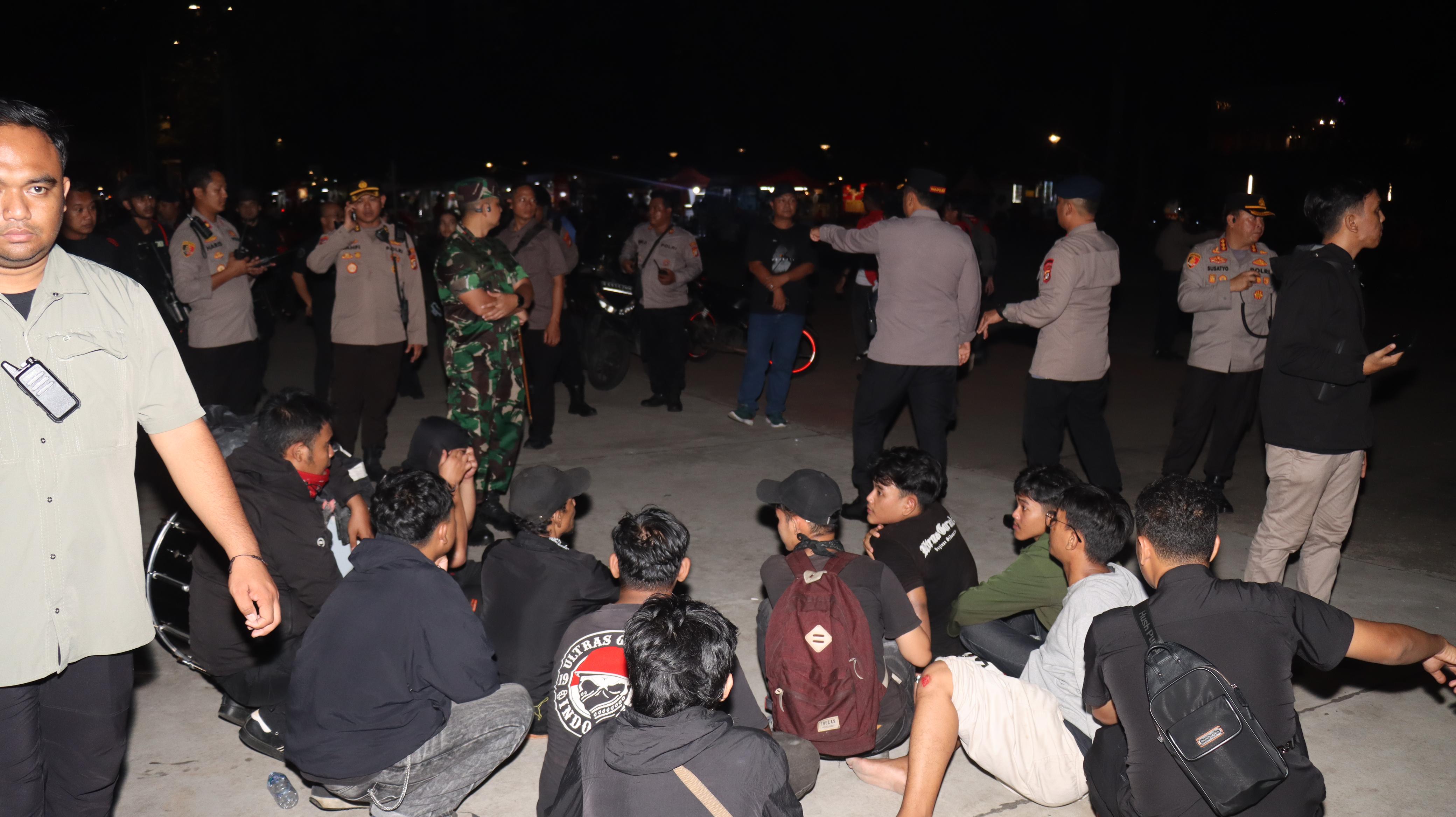 22 Suporter Ditangkap Usai Kericuhan Final AFF U-23 di GBK. (Foto/istimewa)
