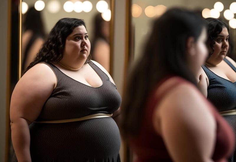 Ilustrasi penderita obesitas (Foto/Freepik)