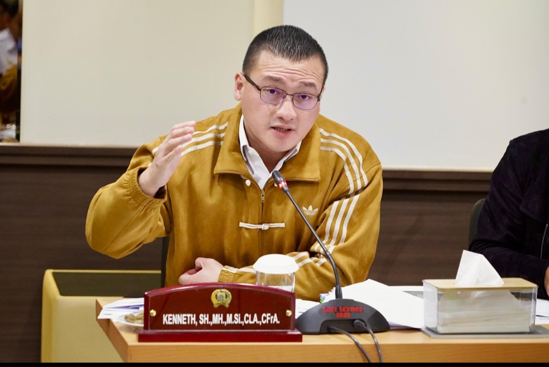 Anggota Komisi C DPRD DKI Jakarta Hardiyanto Kenneth (BeritaNasional/Lydia)