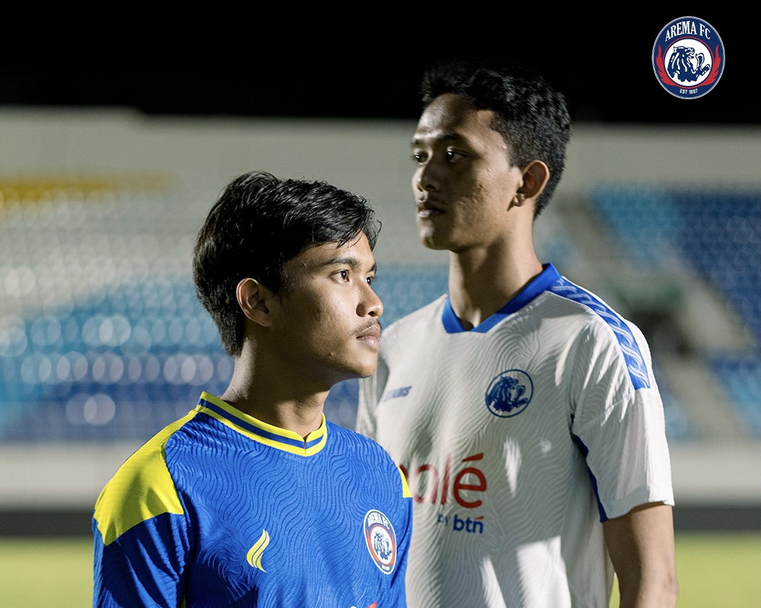Arema FC Luncurkan Jersey Anyar. (Foto/Arema FC)