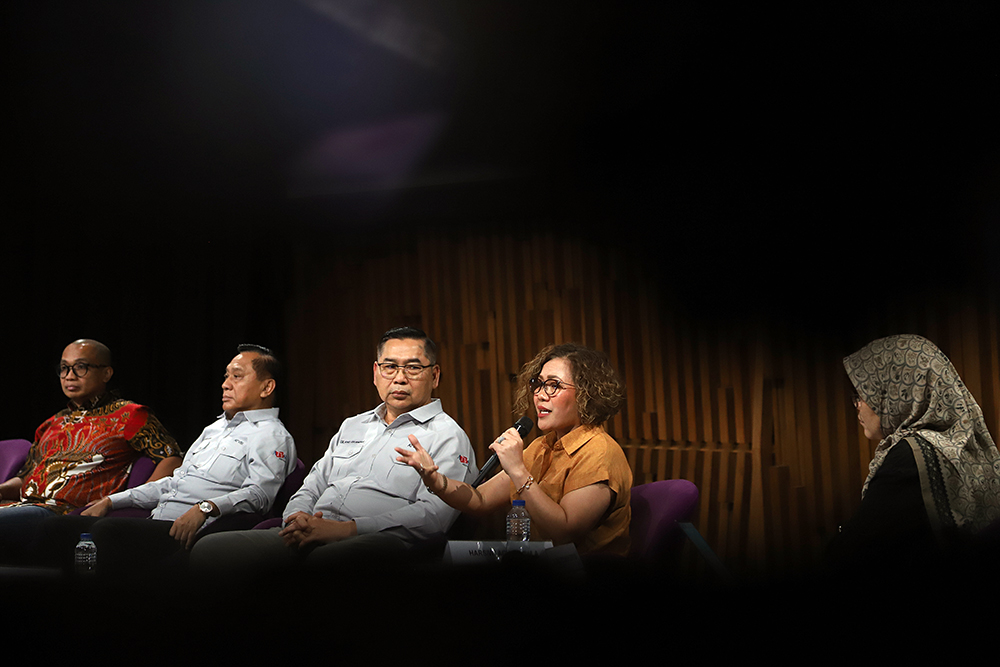 Asosiasi Televisi Swasta Indonesia (ATVSI) gelar  Focus Group Discussion (FGD) membahas RUU Penyiaran. (BeritaNasional/Elvis Sendouw)