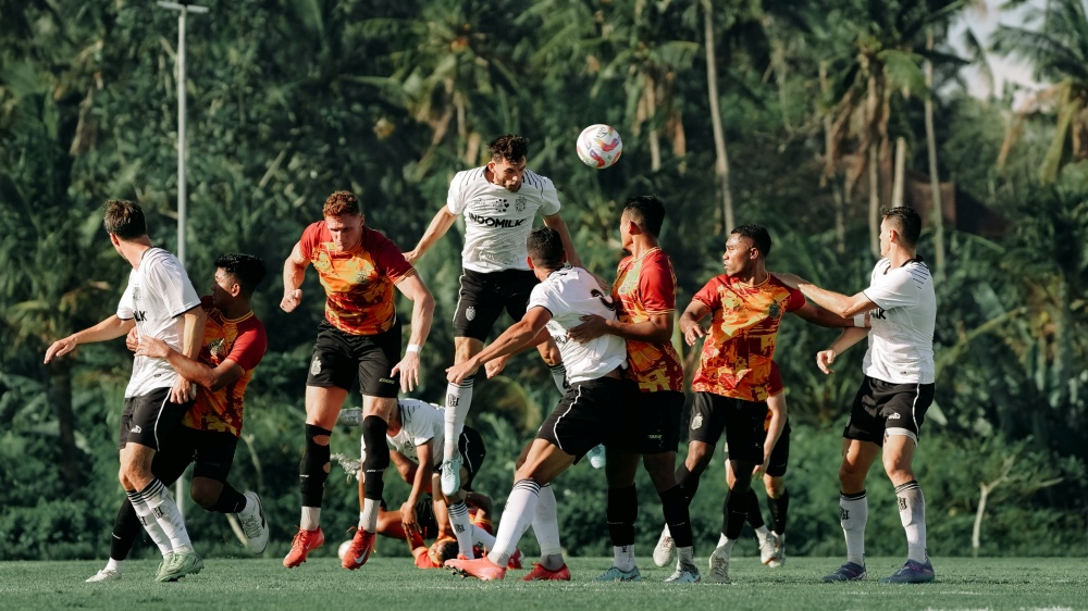 Suasana latihan Bali United. (Foto/I League)