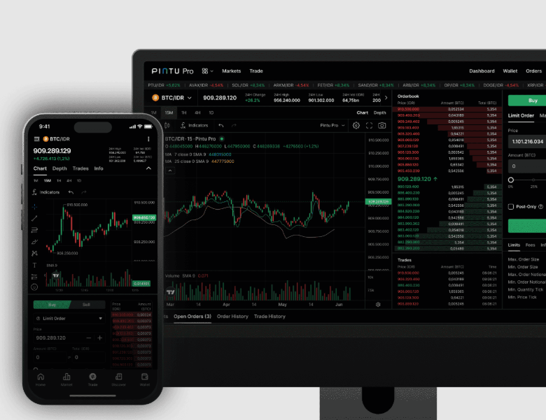 Ilustrasi platform PINTU, all-in-one crypto app. (Foto/doc. PINTU)