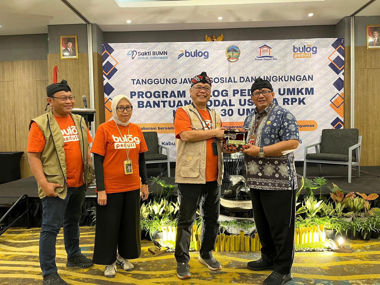 Bulog Peduli UMKM Dorong Penguatan Ekonomi Rakyat dan Stabilitas Pangan. (Foto/Bulog)