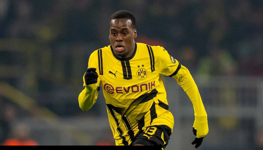 Winger Borussia Dortmund, Jamie Gittens. (Foto/doc. Dortmund)