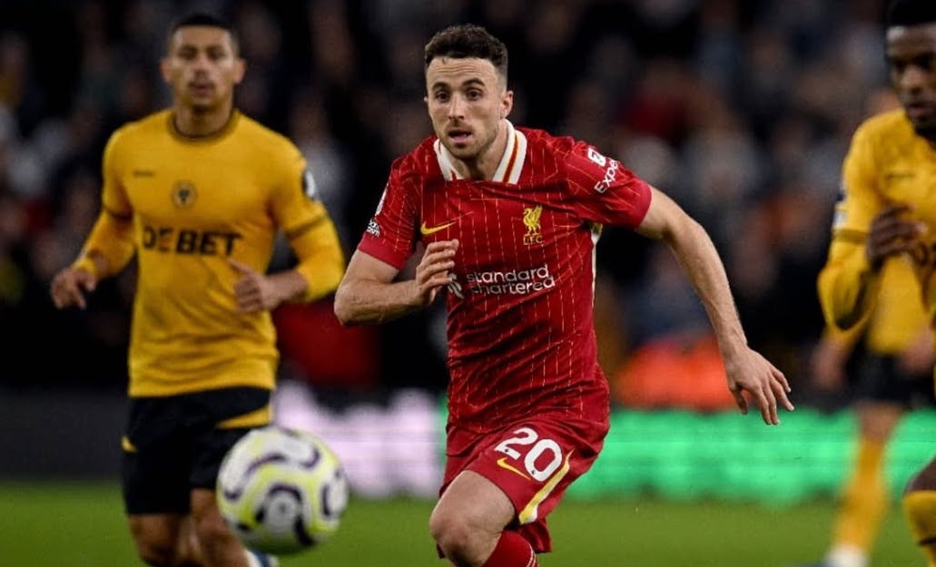 Pemain Liverpool Diogo Jota. (Foto/instagram Diogo Jota)