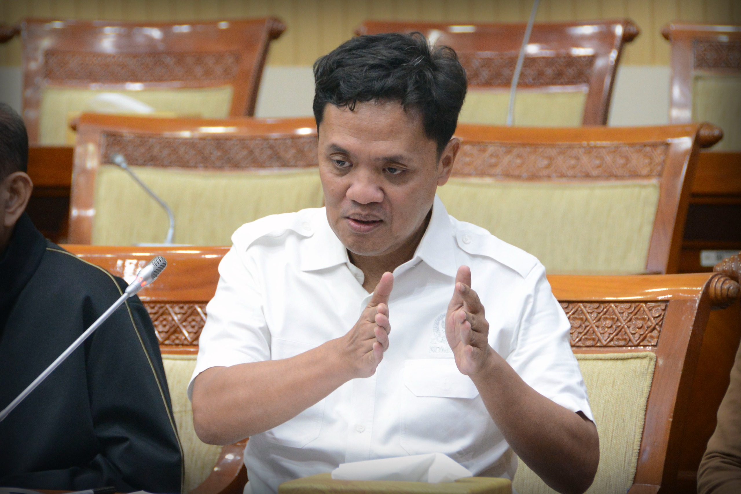 Ketua Komisi III DPR RI Habiburokhman. (BeritaNasional/Elvis Sendouw)