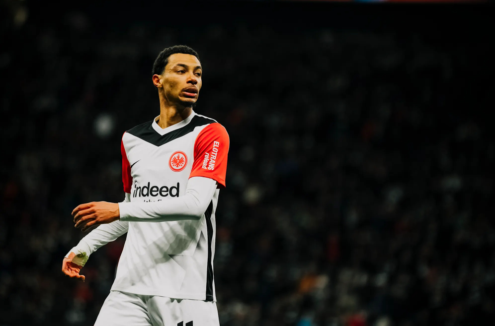 Striker Eintracht Frankfurt Hugo Ekitike. (Foto/dokumentasi Eintracht Frankfurt)