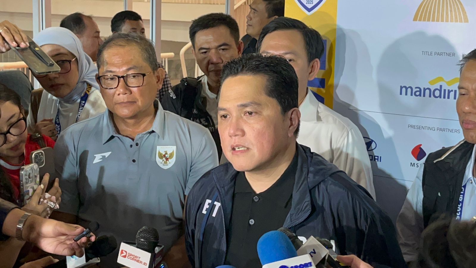 Ketua Umum PSSI Erick Thohir. (BeritaNasional/Harits).