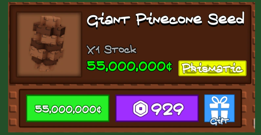 Giant Pinecone Grow a Garden