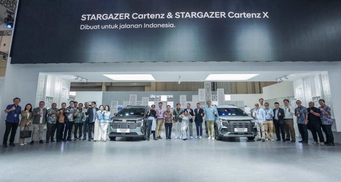 Hyundai Luncurkan STARGAZER Cartenz dan Cartenz X di GIIAS 2025. (Foto/Hyundai)