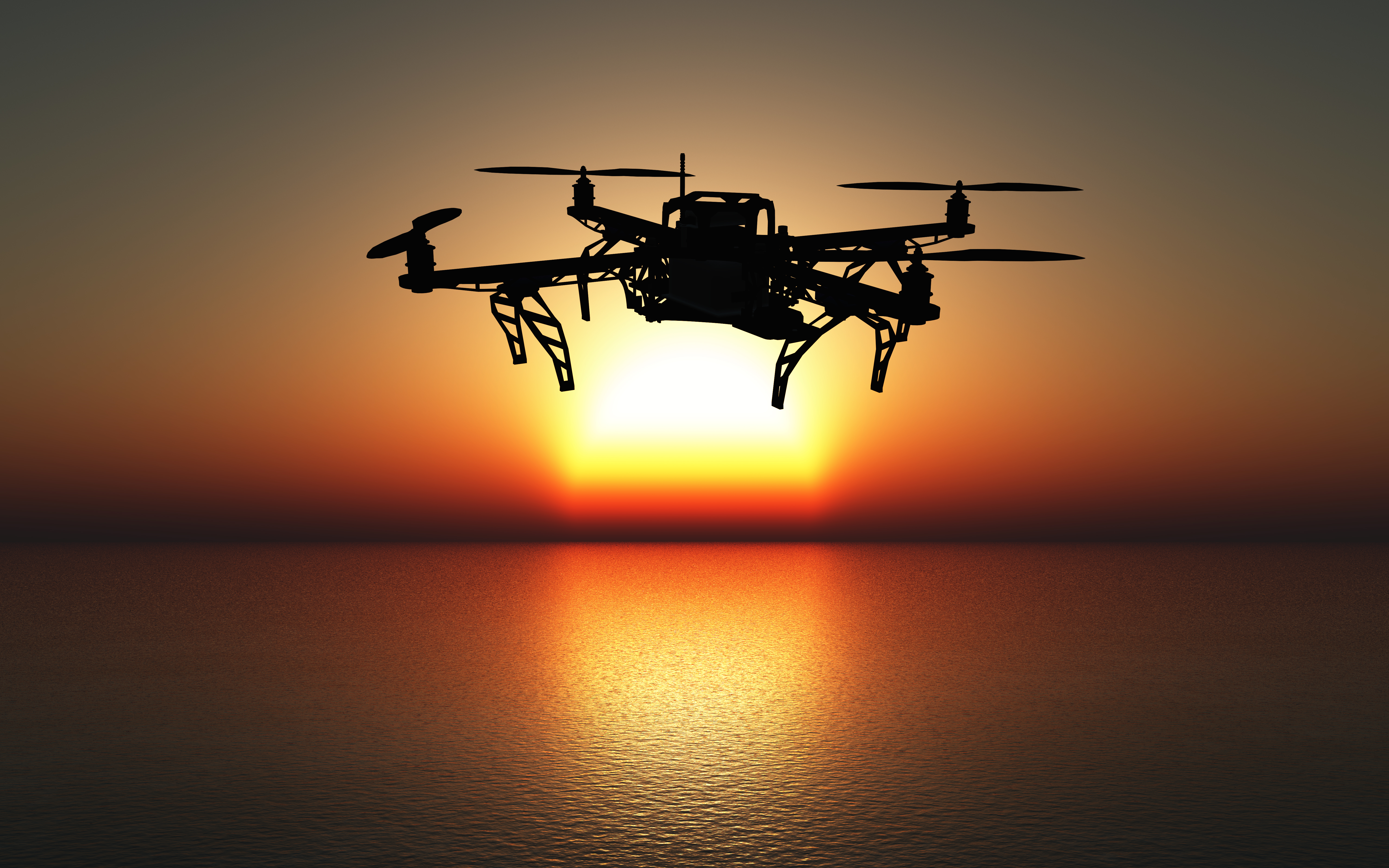 Irak Dikepung Serangan Drone, Ladang Minyak Asing Jadi Sasaran Utama Ilustrasi drone. (Foto/freepik)