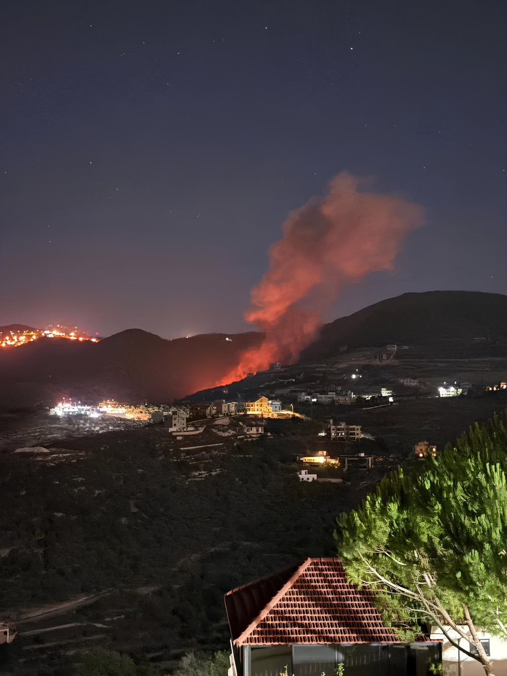 Serangan Israel ke Lebanon. (Foto/X @sahouraxo)