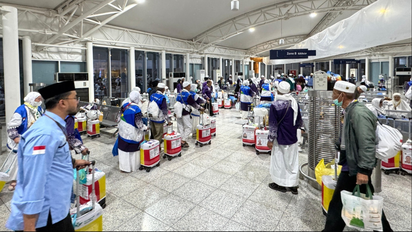 Jemaah Haji Indonesia. (Foto/Kemenag RI)
