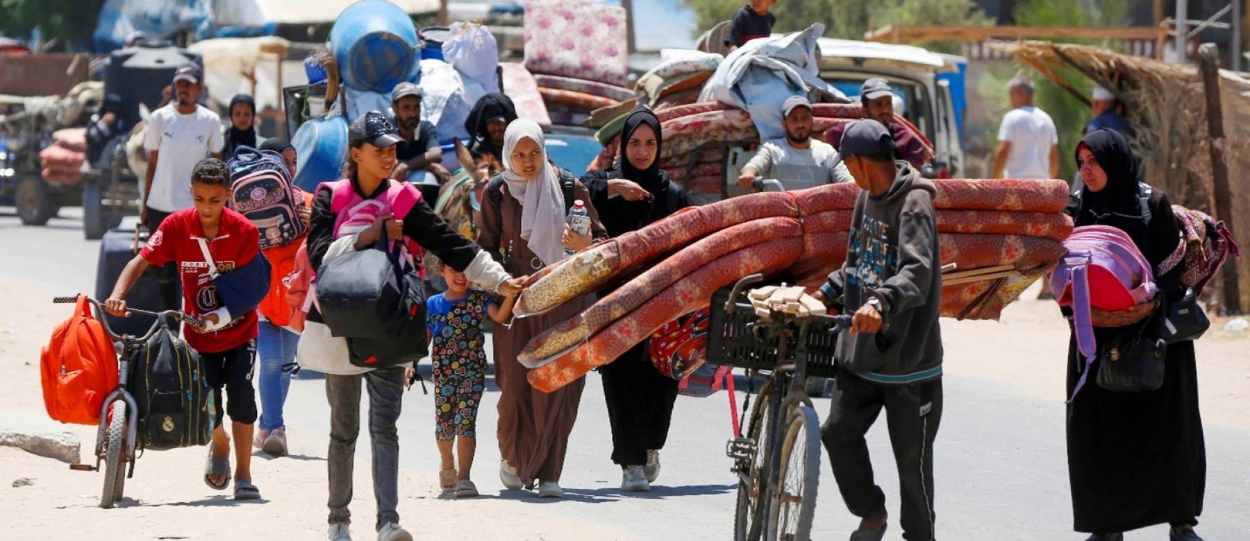 Ilustrasi krisis kemanusiaan di Gaza. (Foto/doc. UNRWA)