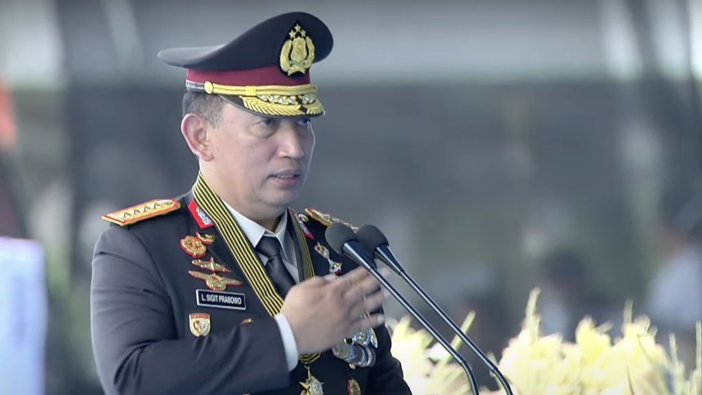 Kapolri Jenderal Listyo Sigit Prabowo. (Foto/Humas Polri)