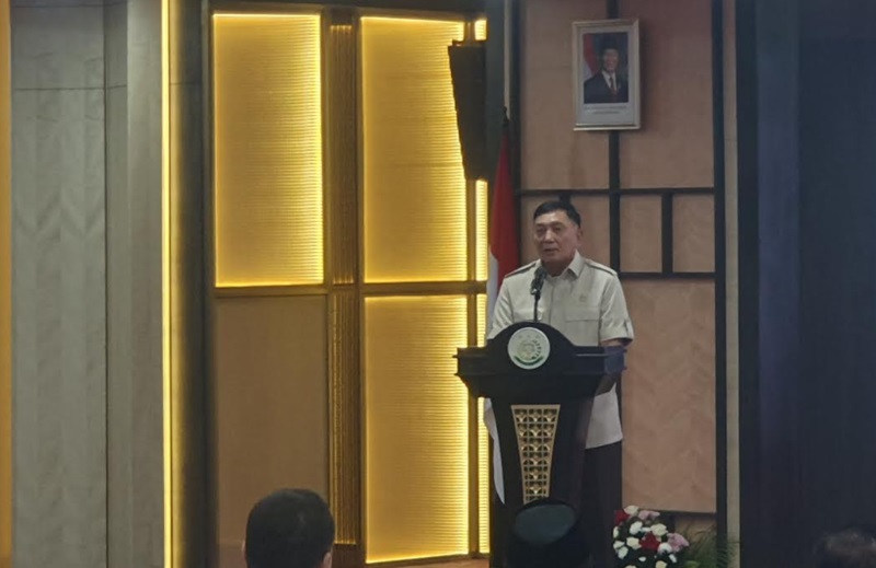 Menteri Pertahanan Sjafrie Sjamsoeddin (Beritanasional/Bachtiar)