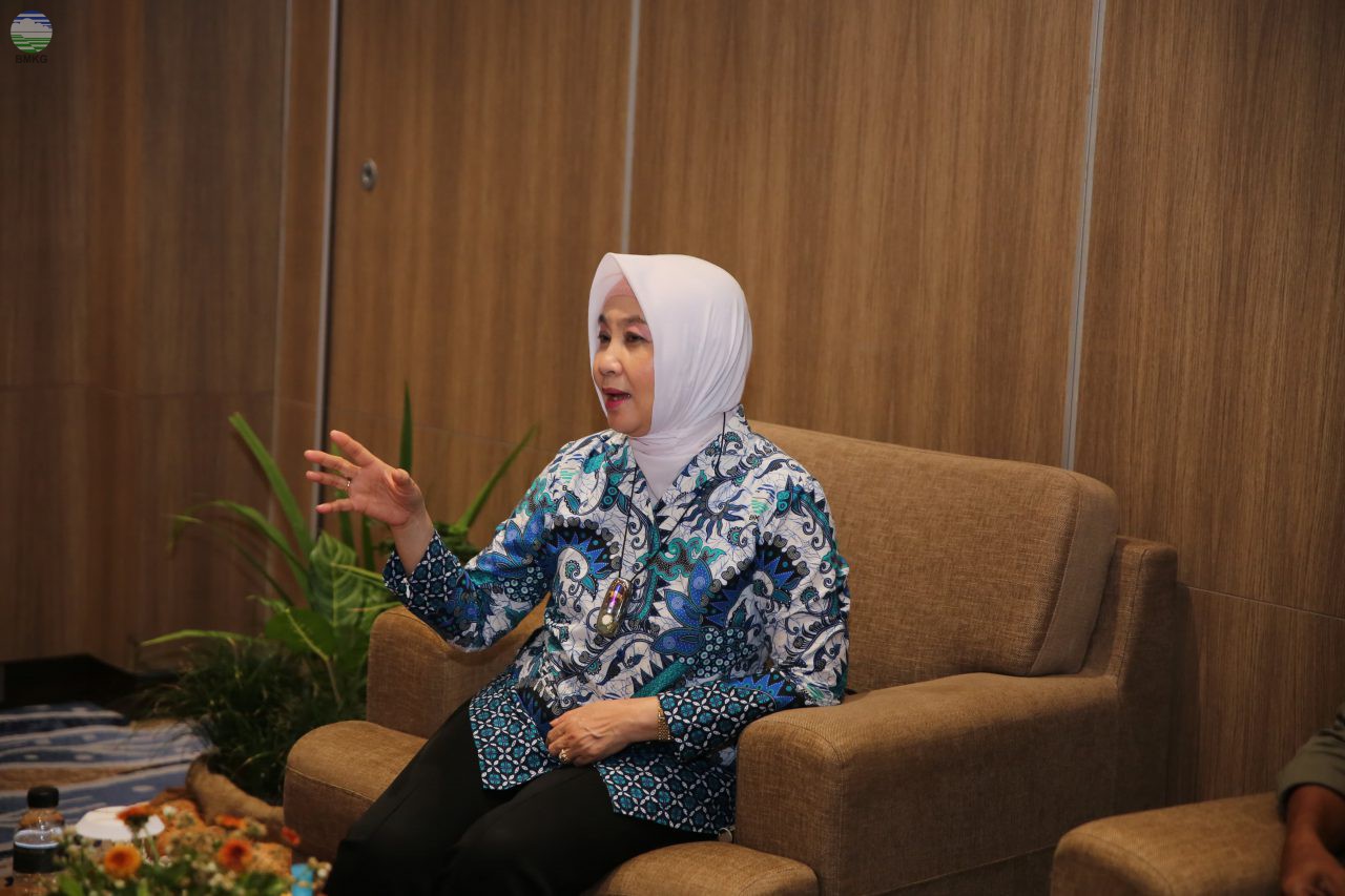 Kepala BMKG, Dwikorita Karnawati. (Foto/BMKG)