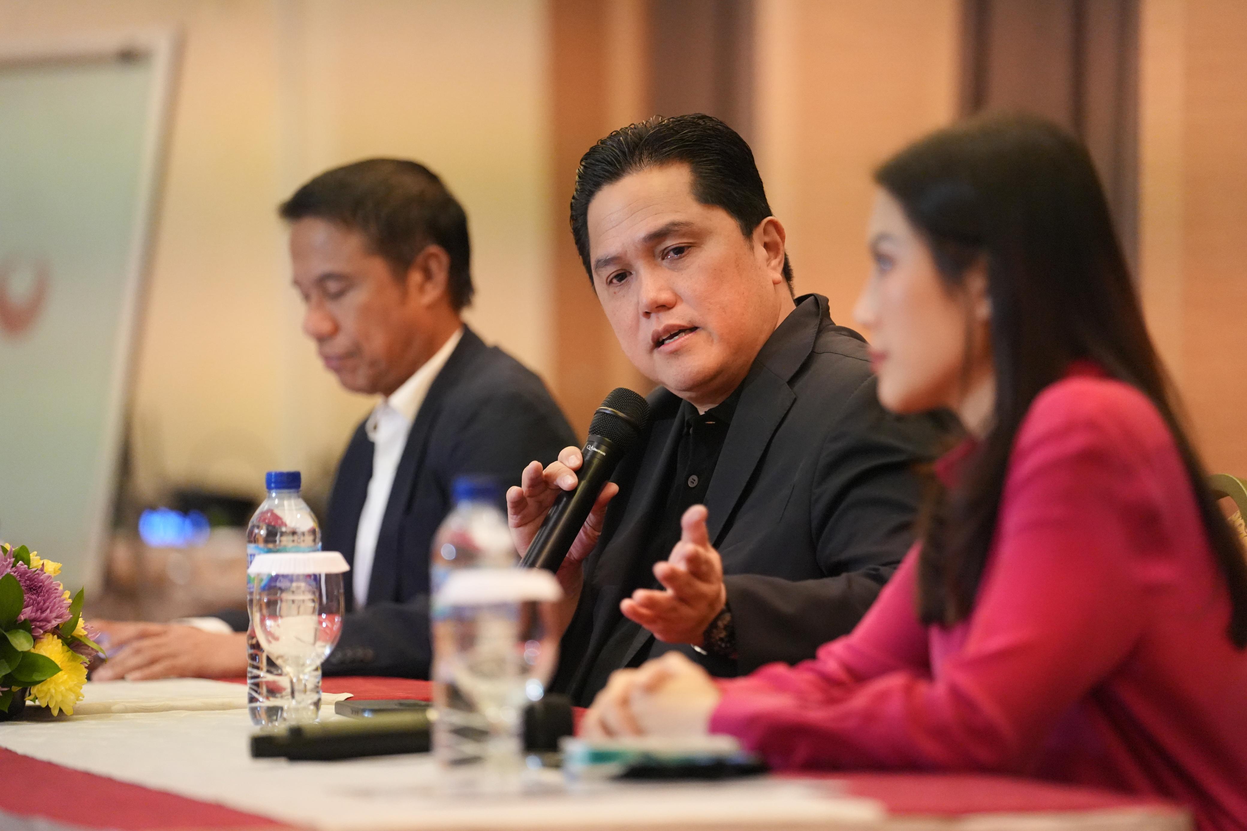 Ketua Umum PSSI Erick Thohir. (Foto/PSSI)