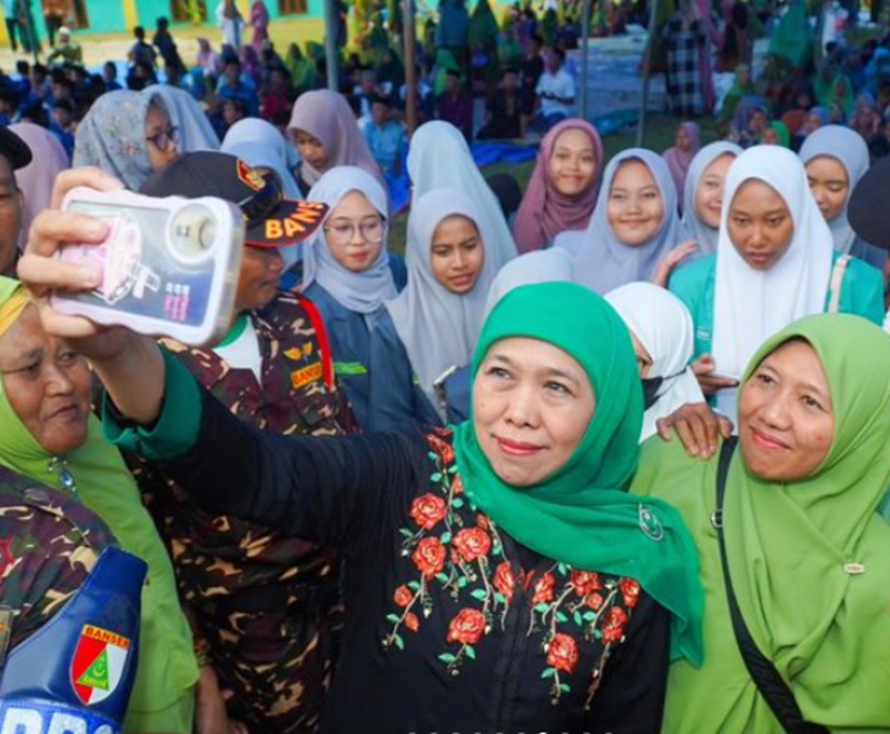 Gubernur Jawa Timur Khofifah Indar Parawansa (Foto/Instagram Khofifah)
