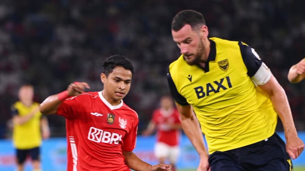 Liga Indonesia All-star vs Oxford. (Foto/LIB)