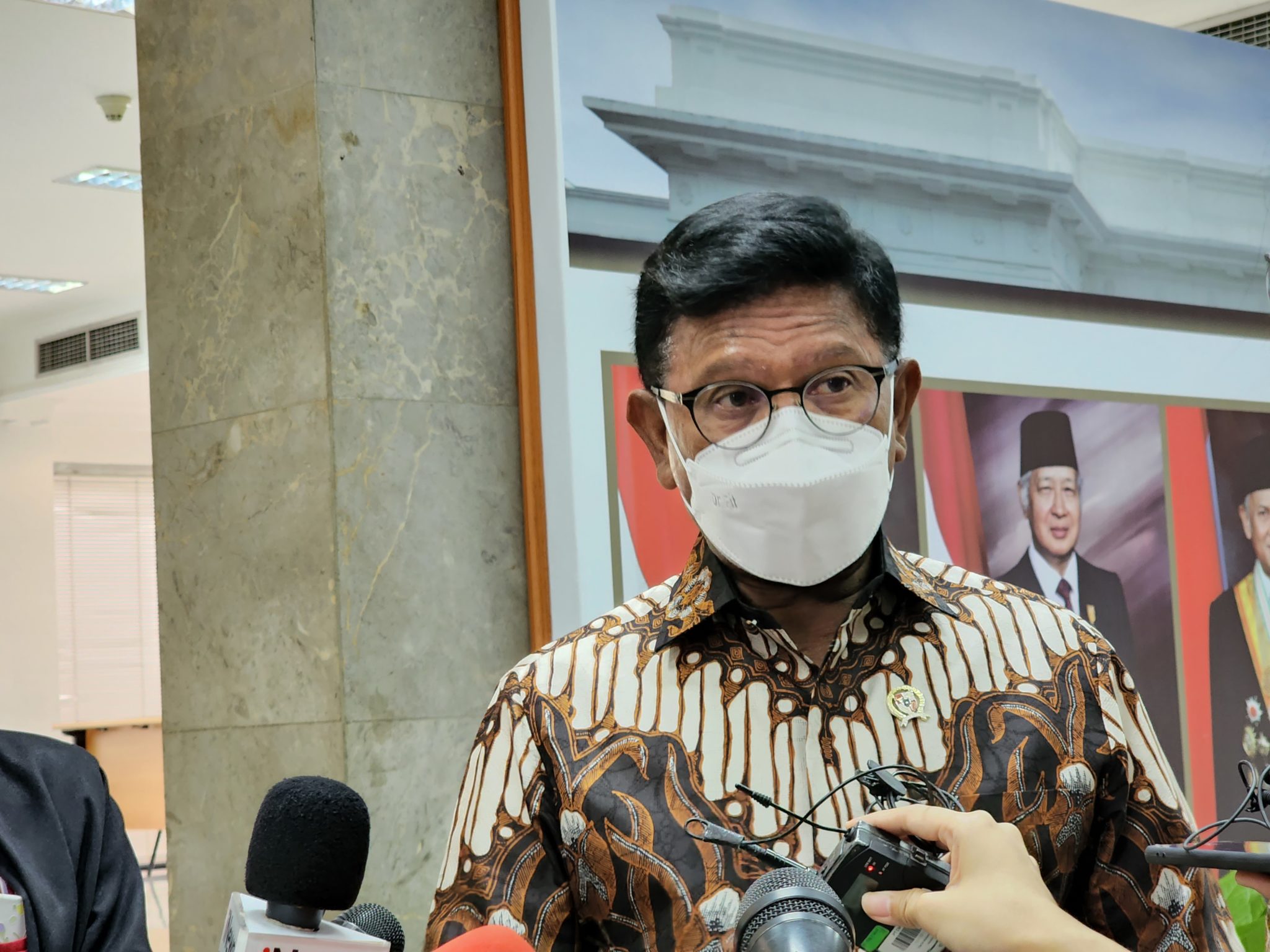 Mantan Menteri Komunikasi dan Informatika (Menkominfo) Johnny G Plate. (Foto/Setkab)