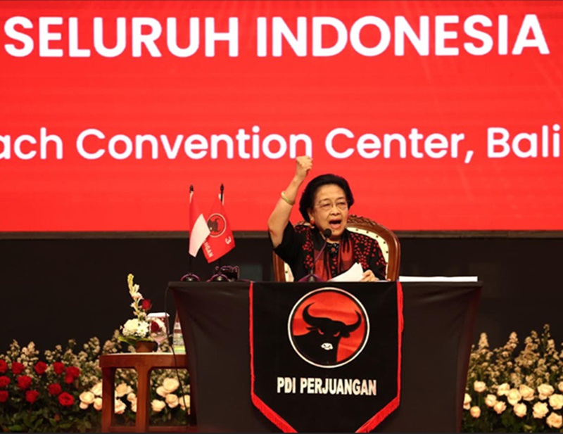 Ketua Umum DPP PDI Perjuangan (PDIP) Megawati Soekarnoputri (Beritanasional/Ahda)