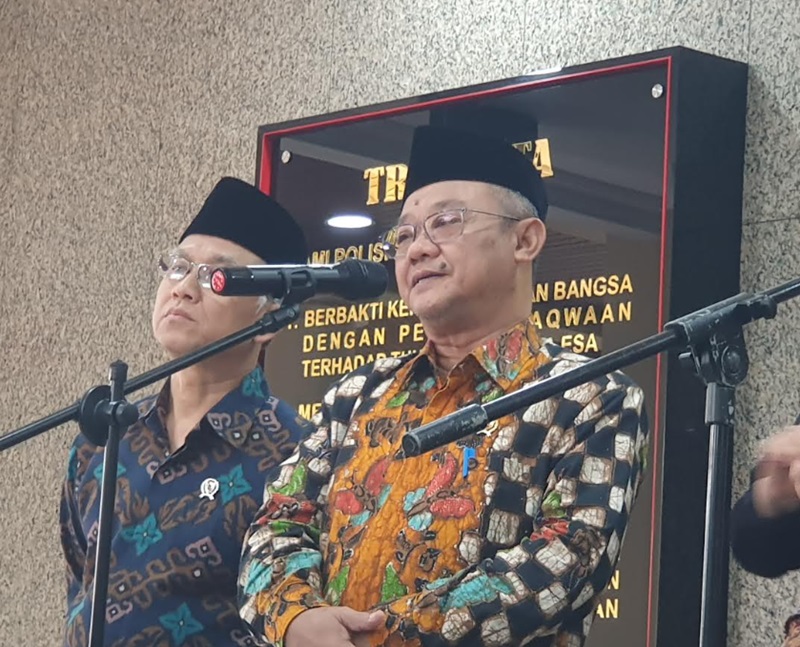 Menteri Pendidikan Dasar dan Menengah  Abdul Mu'ti (Beritanasional/Bachtiar)