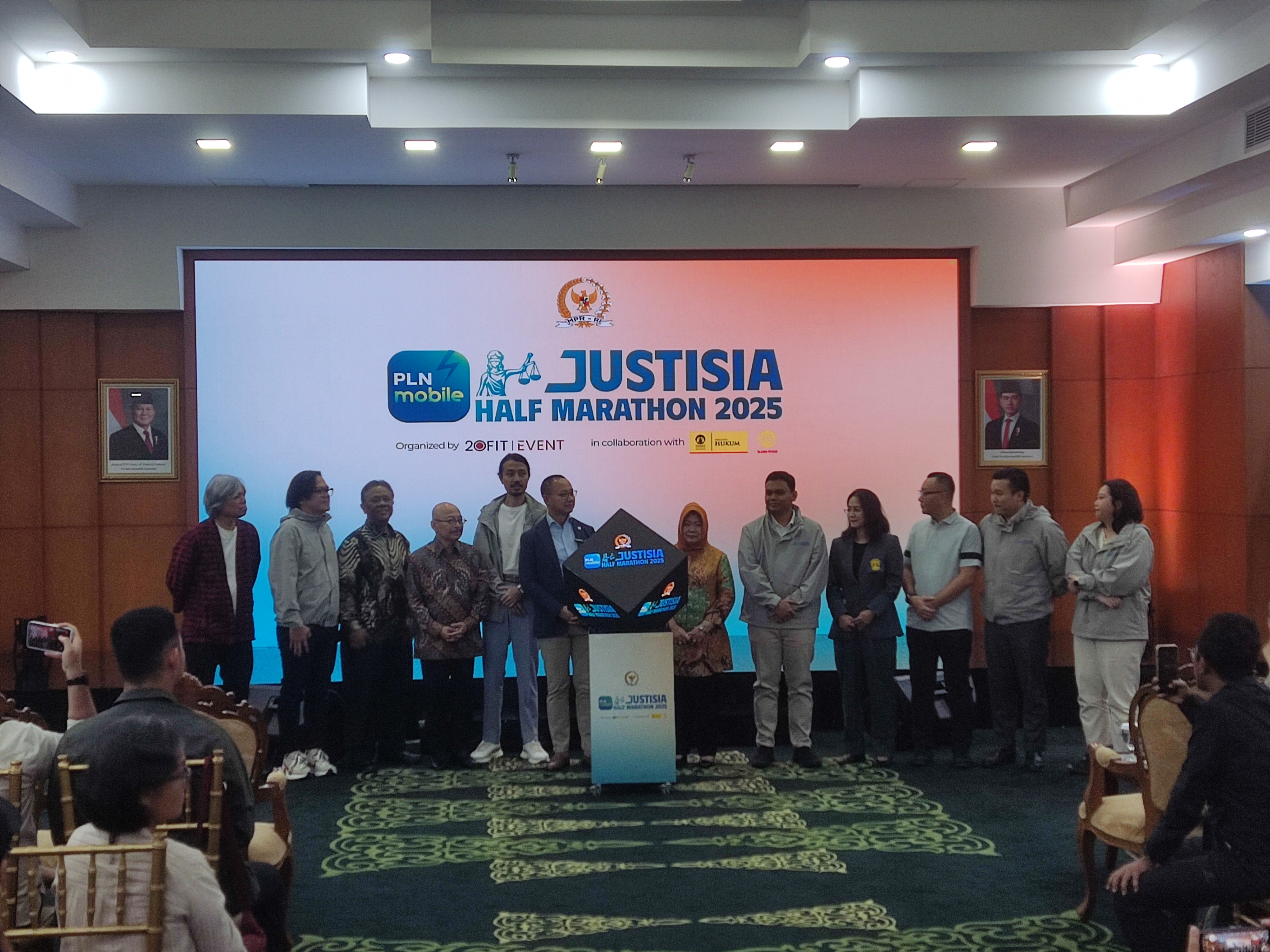 MPR RI Gelar Justisia Half Marathon 2025 Bersama FH UI dan PLN Mobile. (BeritaNasional/Ahda)