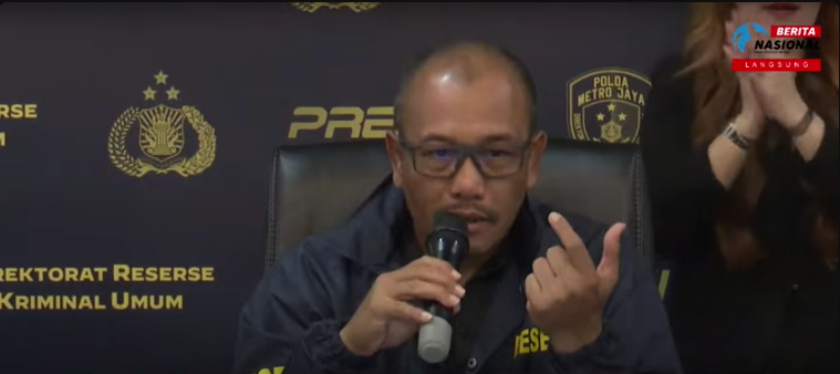 Konferensi pers misteri kematian Arya Daru, Selasa, 29 Juli 2025. (BeritaNasional/Bachtiarudin Alam)